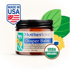 Motherlove Baby Diaper Balm 1oz | Made in USA | Organic Motherlove Baby Diaper Balm 1oz | Made in USA | Organic